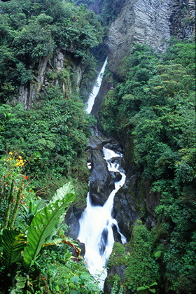 Wasserfall - Foto, Druck, Poster, Leinwand