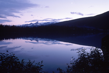 Bergsee - Foto, Druck, Poster, Leinwand