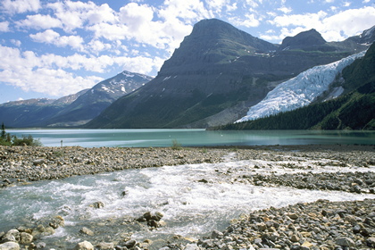 Gletschersee - Foto, Druck, Poster, Leinwand