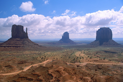 Monument Valley - Foto, Druck, Poster, Leinwand