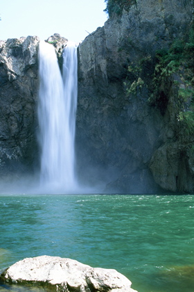 Wasserfall - Foto, Druck, Poster, Leinwand