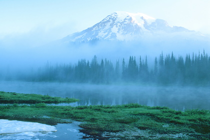 Mount Rainier - Foto, Druck, Poster, Leinwand