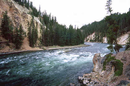 Yellowstone River - Foto, Druck, Poster, Leinwand