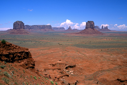 Monument Valley - Foto, Druck, Poster, Leinwand