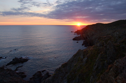 Sonnenaufgang am Mittelmeer - Foto, Druck, Poster, Leinwand