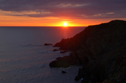 Sonnenaufgang am Mittelmeer - Foto, Druck, Poster, Leinwand