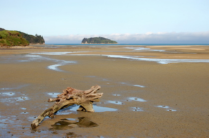 Strand bei Ebbe - Foto, Druck, Poster, Leinwand