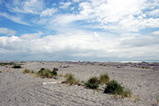 Foto Strand und Wolken